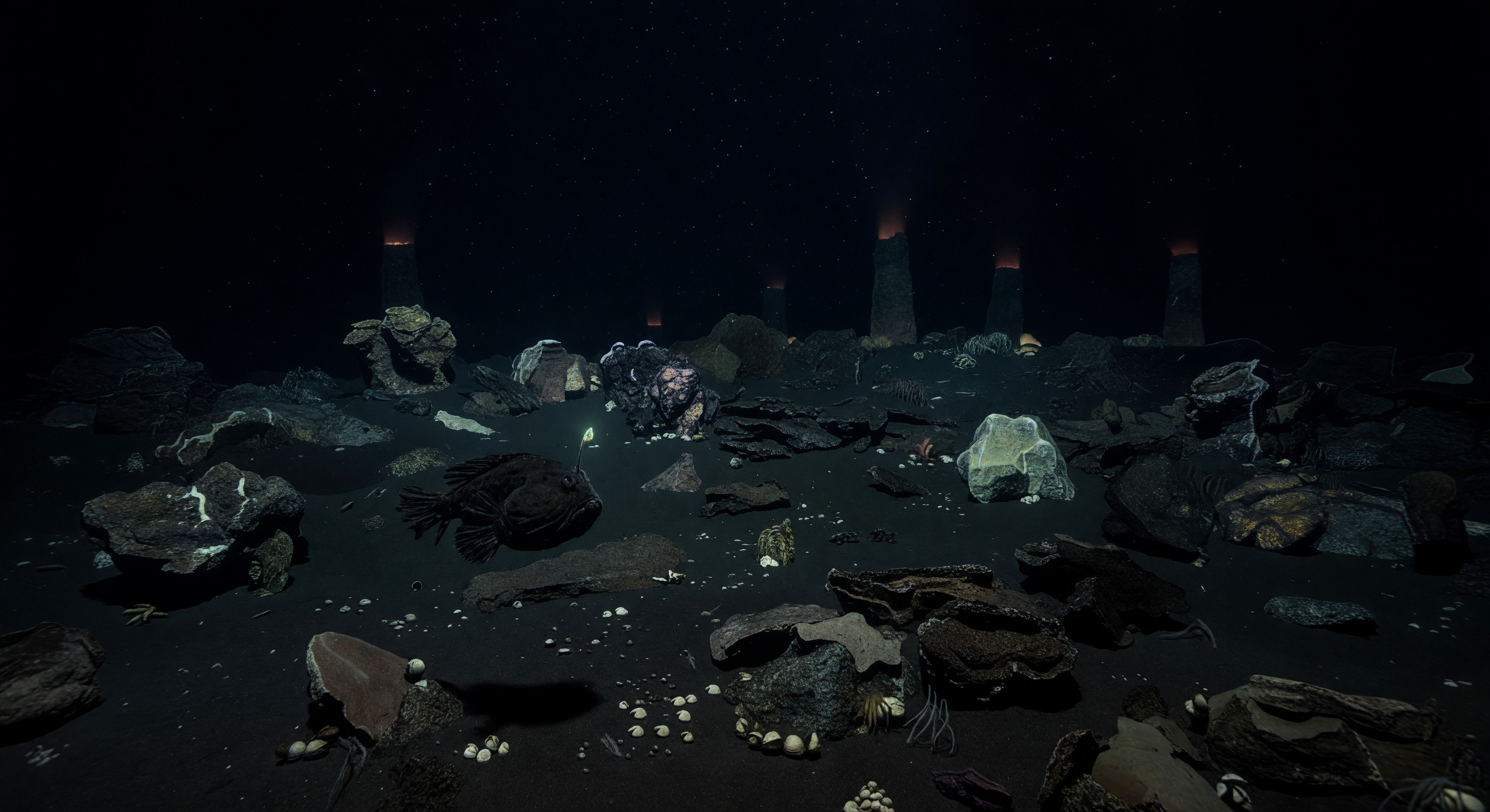 वेंट क्षेत्र से परे मछुआरा