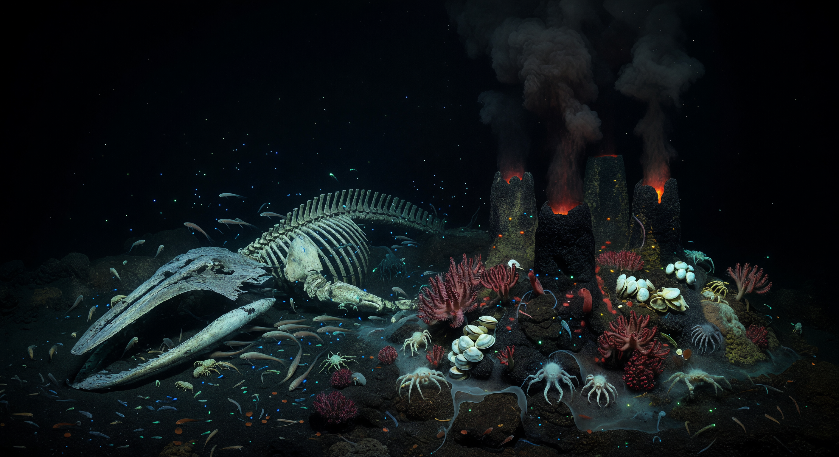 Luminous Whale Fall Stage