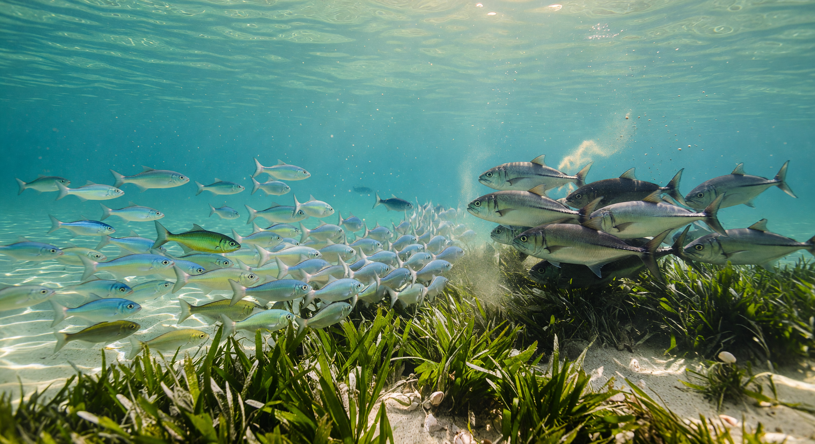 Seagrass Trevally Ambush