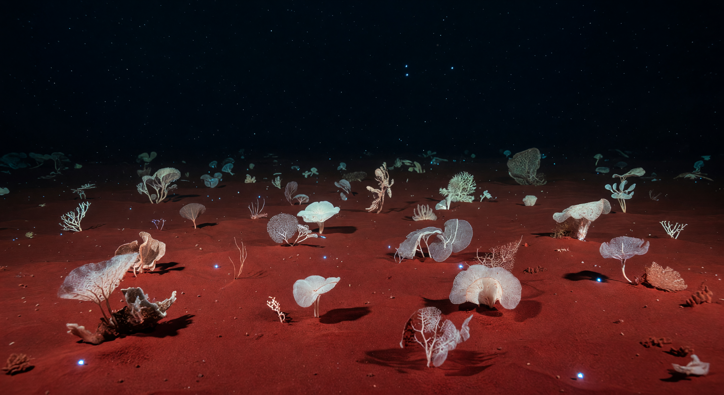 Xenophyophore Red Plain