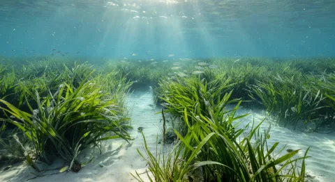 Praterie di posidonia